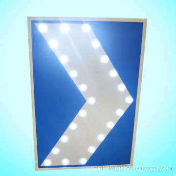 LED Flashing Good Quality Traffic Caution Sign/ Solar Road Sign